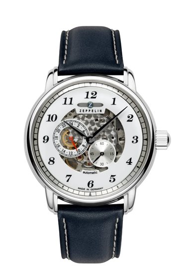Watch Zeppelin Man New Captain's Line in Steel 86583 - 86583